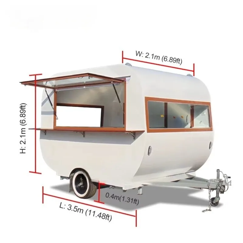 Street Mobile Fast Food Cart T - đánh giá và giá Coffee Equipment Canada