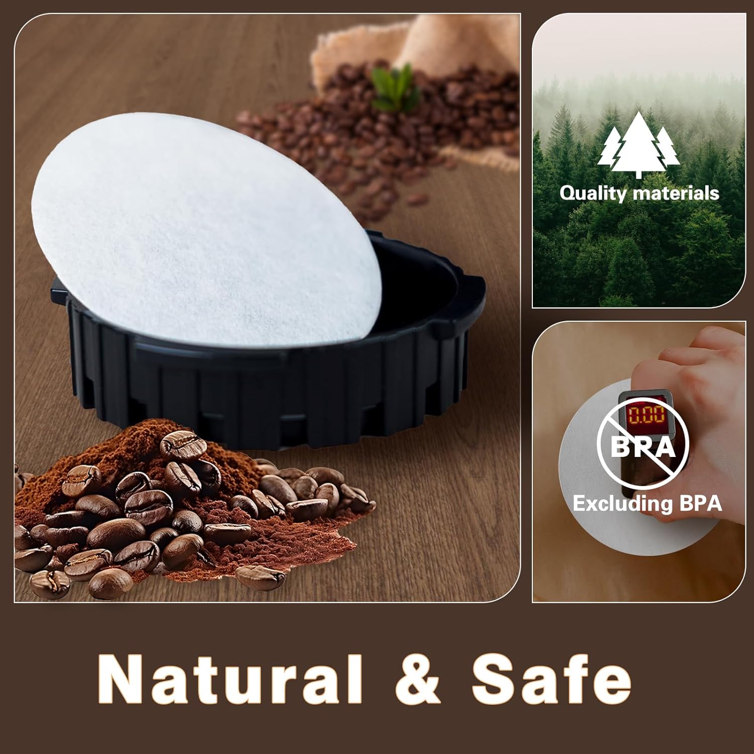 Round Coffee Filters, Compatib - đánh giá và giá Coffee Equipment Wholesale