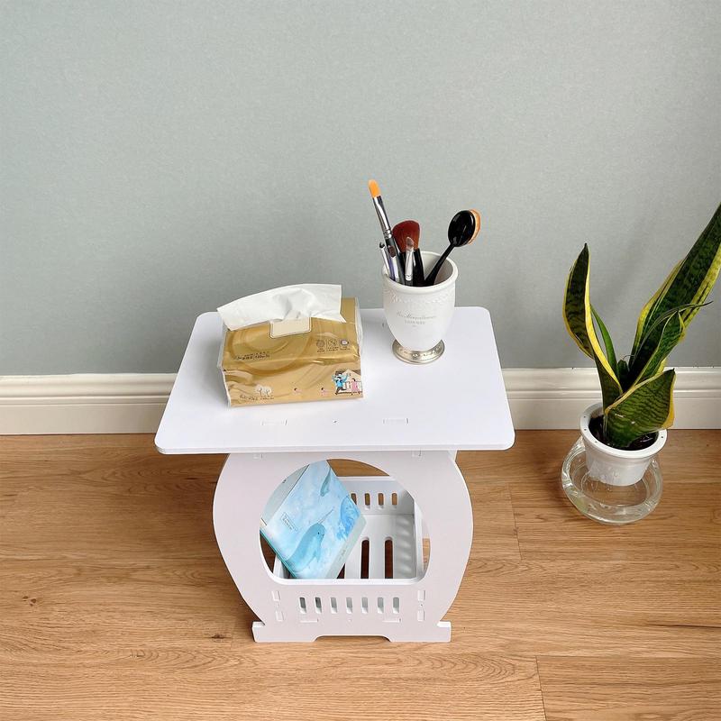 End Table White Nightstand Cof - đánh giá và giá Coffee X