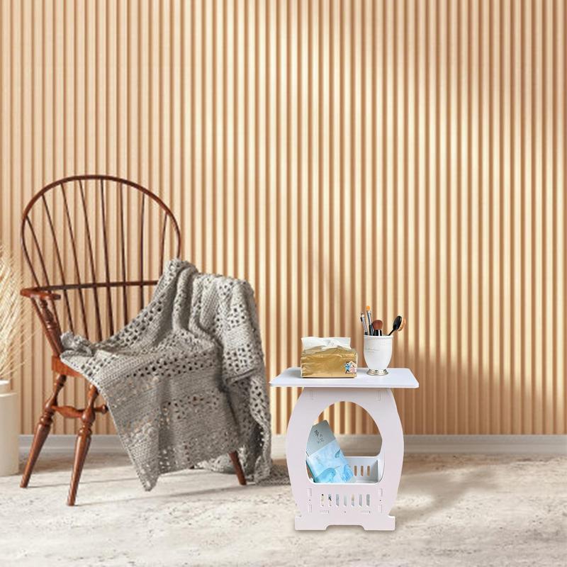 End Table White Nightstand Cof - đánh giá và giá Coffee X