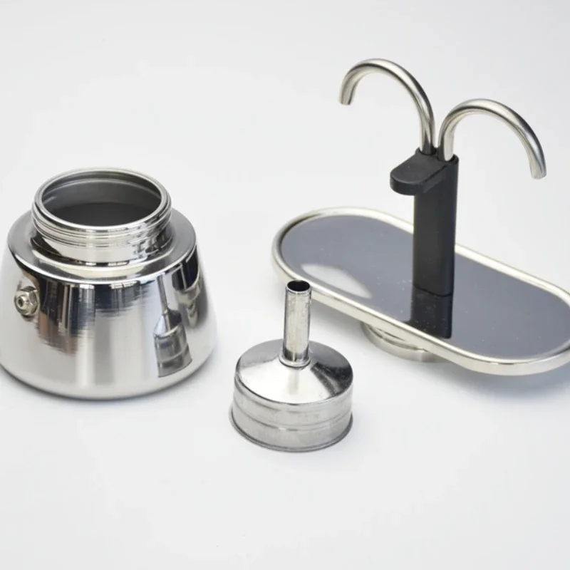 200ML Mini Moka Pot Double Tub - đánh giá và giá Coffee Equipment Wholesale