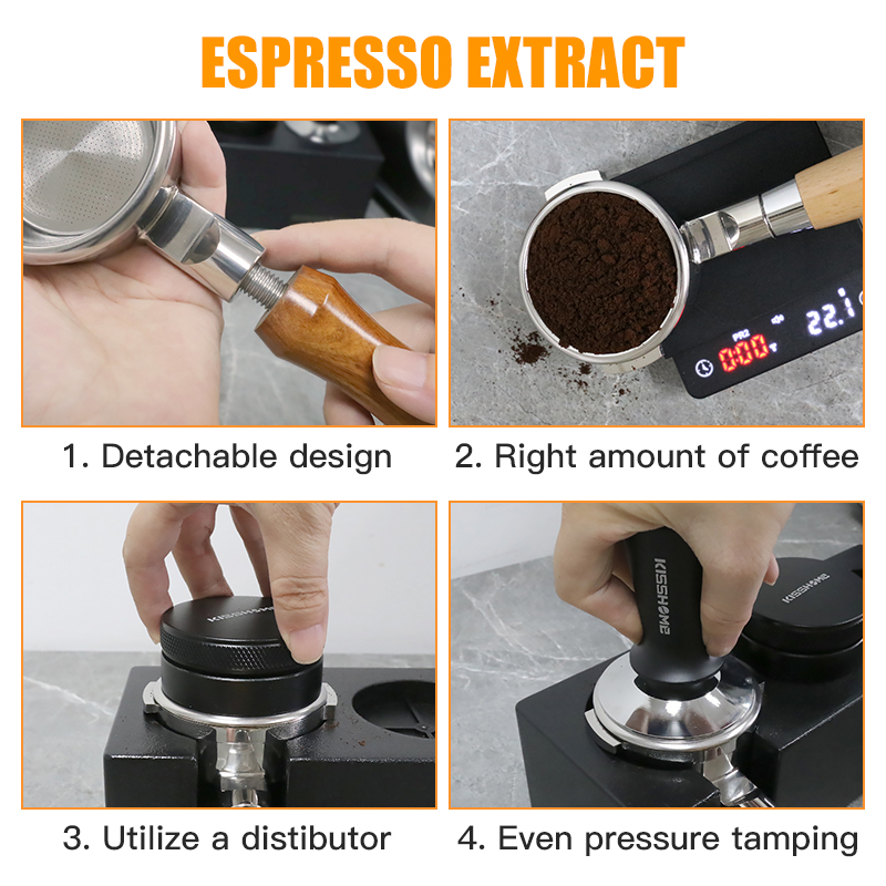 58MM Bottomless Portafilter Fo - đánh giá và giá Coffee Equipment Wholesale