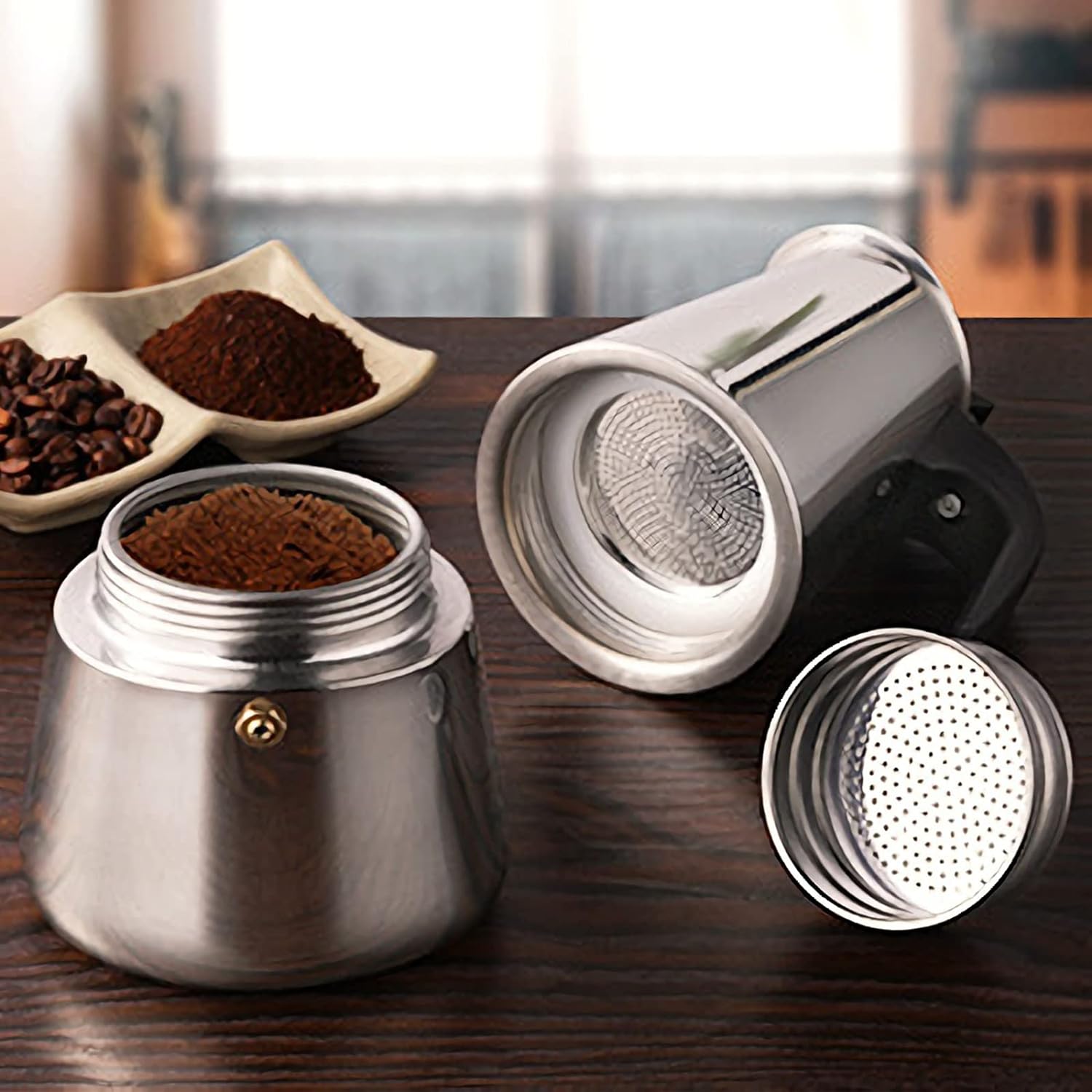 4/6/9 ly Moka nồi Caffe máy Es - đánh giá và giá Coffee Equipment Wholesale